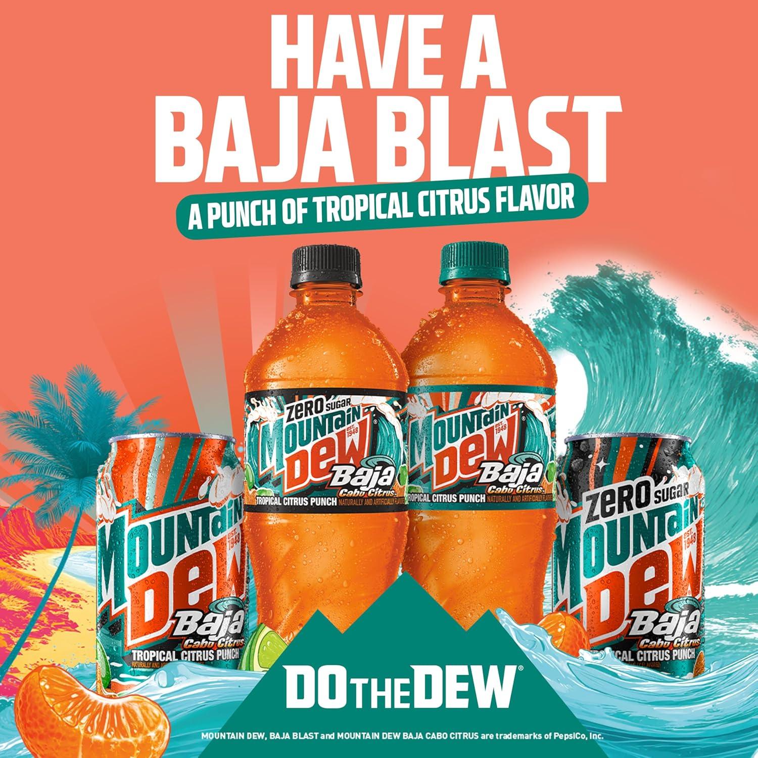 image:imageMountain Dew Soda 75 Fl Oz Mini Cans Pack of 10Cabo Citrus