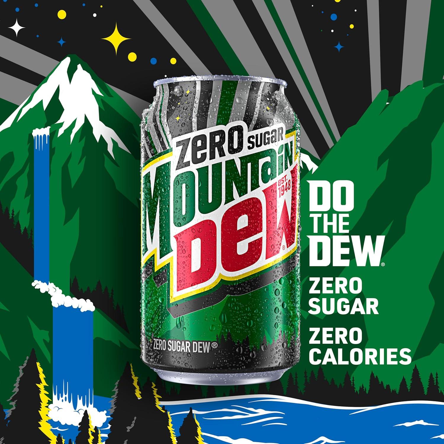image:imageMountain Dew Zero Sugar Soda 12oz Cans 12 PackDew Zero Sugar