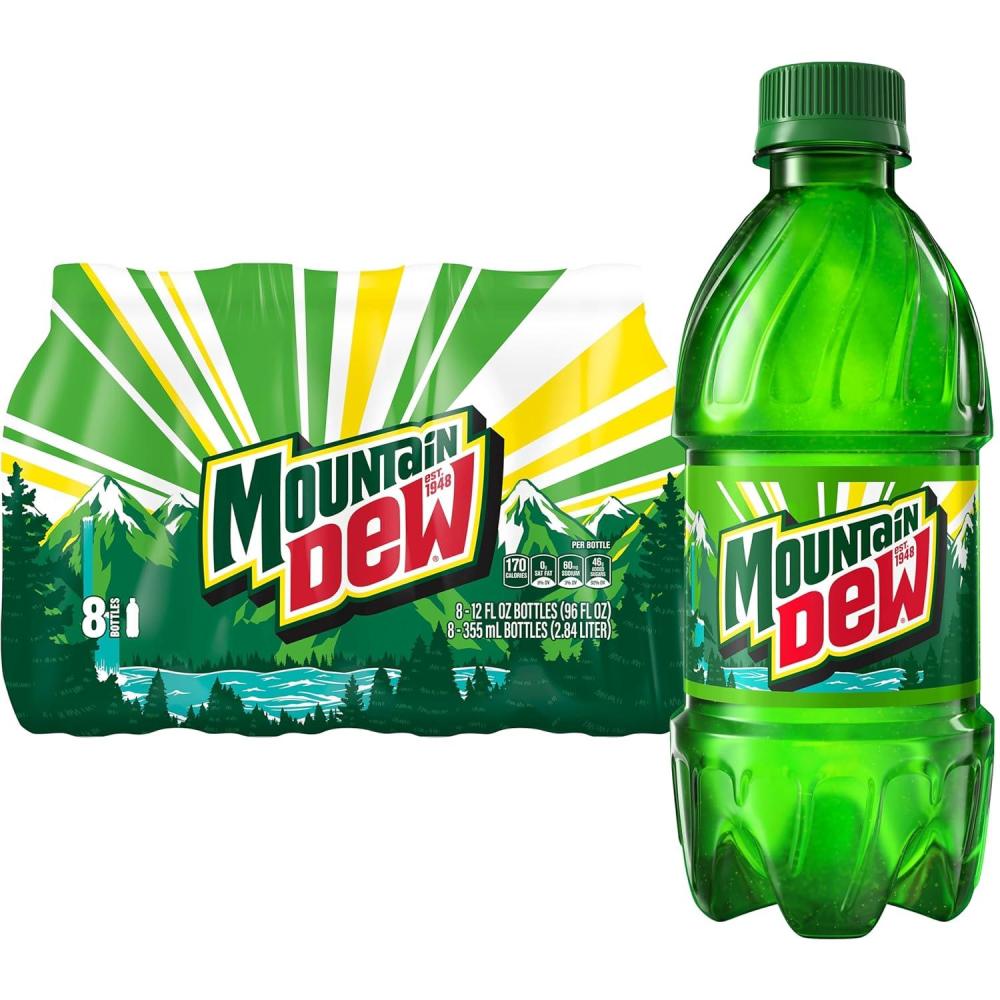 image:imageMountain Dew 12 Fl Oz Bottles 8 PackOriginal