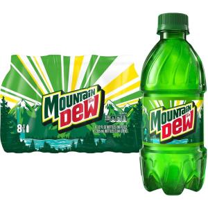 Mountain Dew, 12 Fl Oz Bottles, 8 Pack(Original)