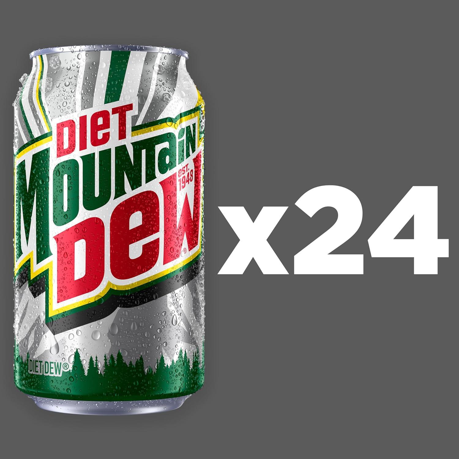 image:imageDiet Mountain Dew Soda 12oz Cans 24 PackDiet Soda