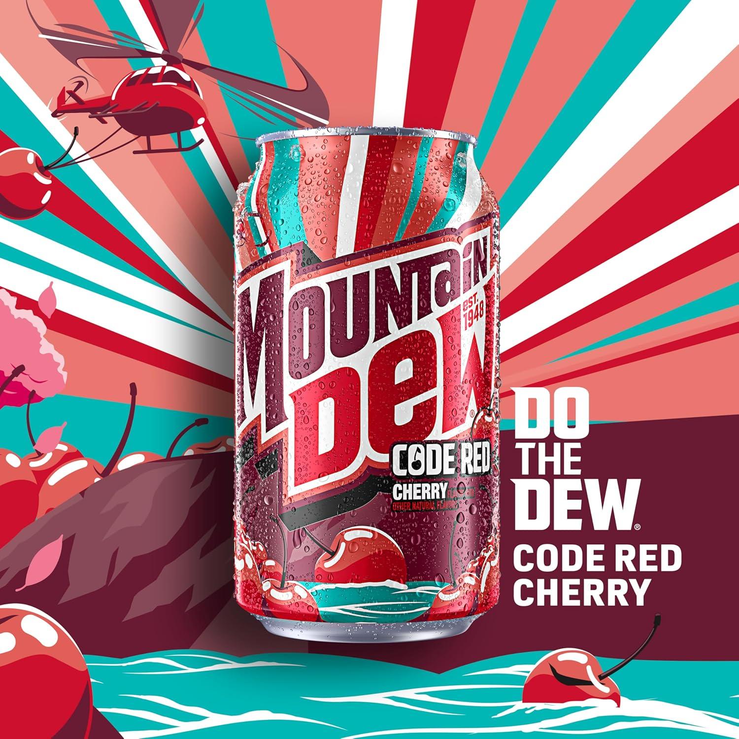 image:imageMountain Dew 3 Flavor Core Variety Pack Dew Code Red Voltage 12 Fl Oz Pack of 18Code Red Variety Pack