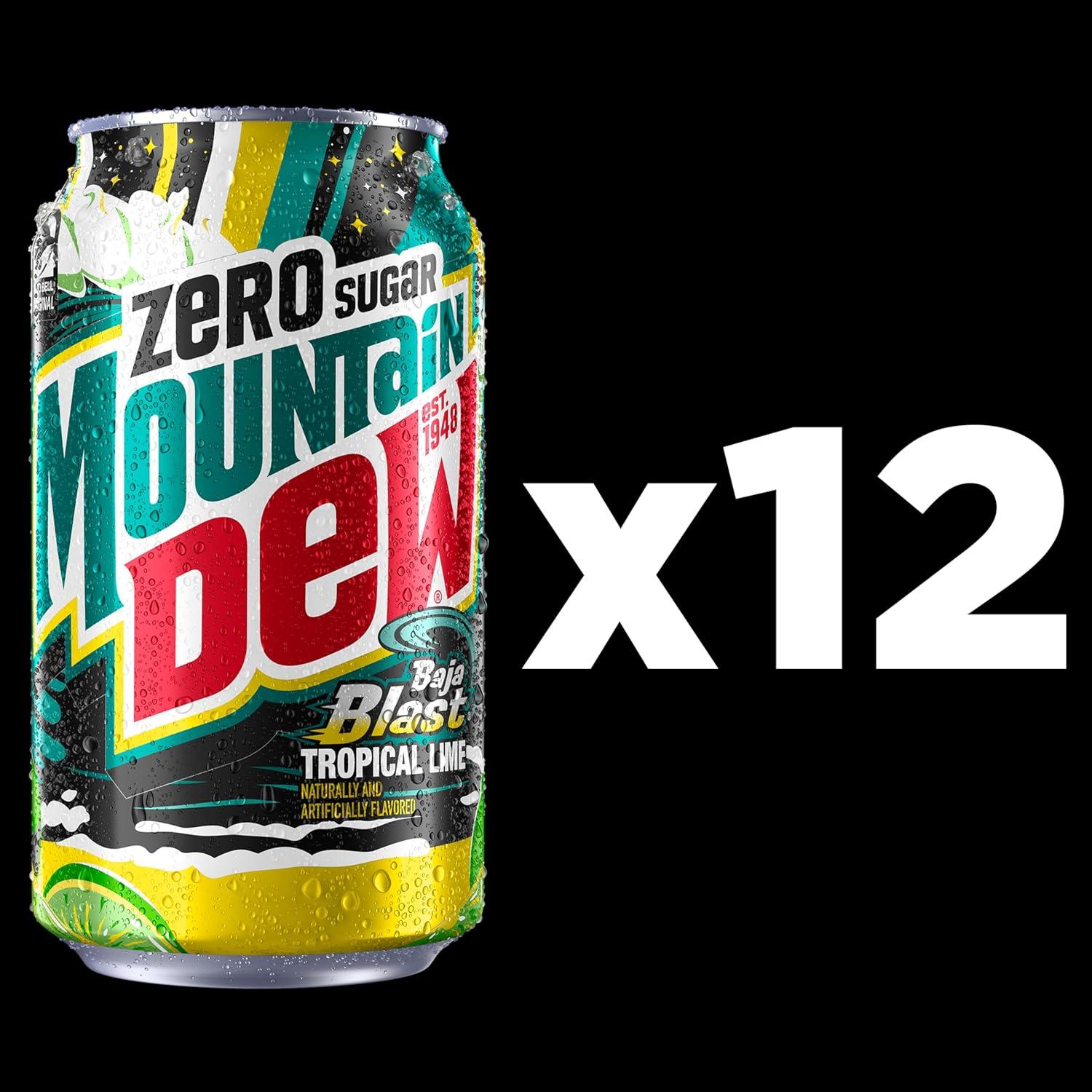 image:imageMountain Dew Baja Blast Zero Sugar 12oz 12pk