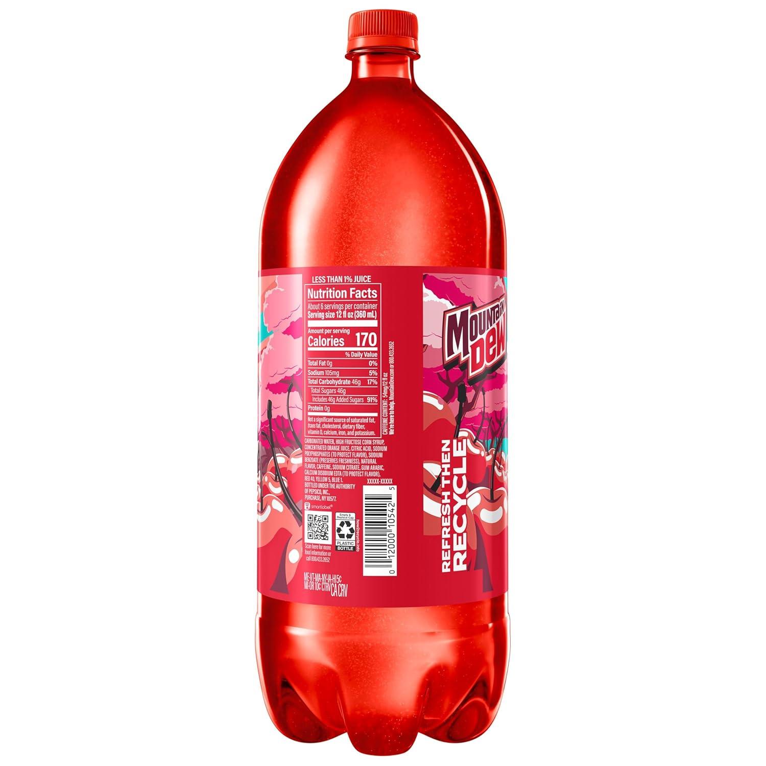 image:imageMountain Dew Code Red 2 Liter Bottle