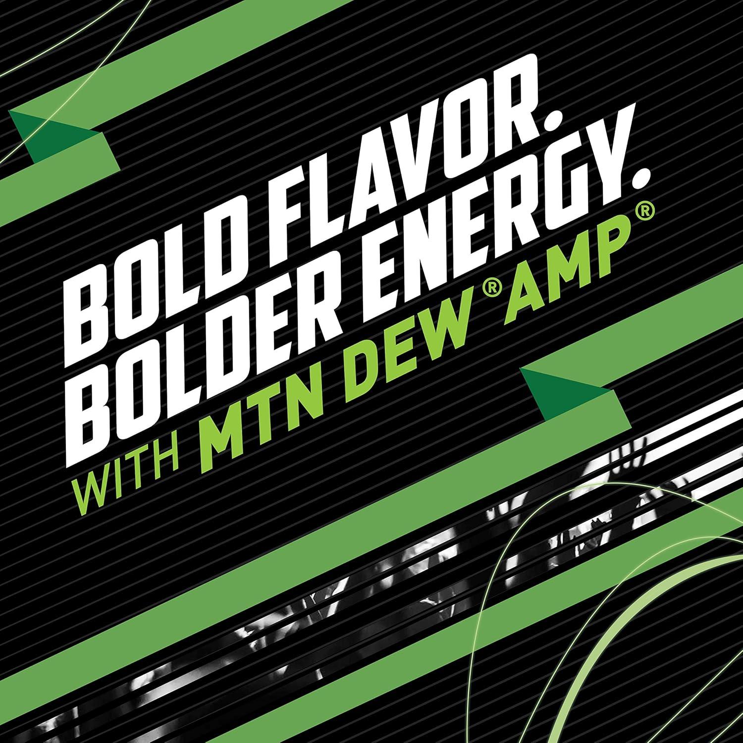 image:imageMtn Dew AMP Energy Original Energy Drink with Caffeine B Vitamins 16 fl oz cans 12 Pack16 Fl Oz Pack of 24