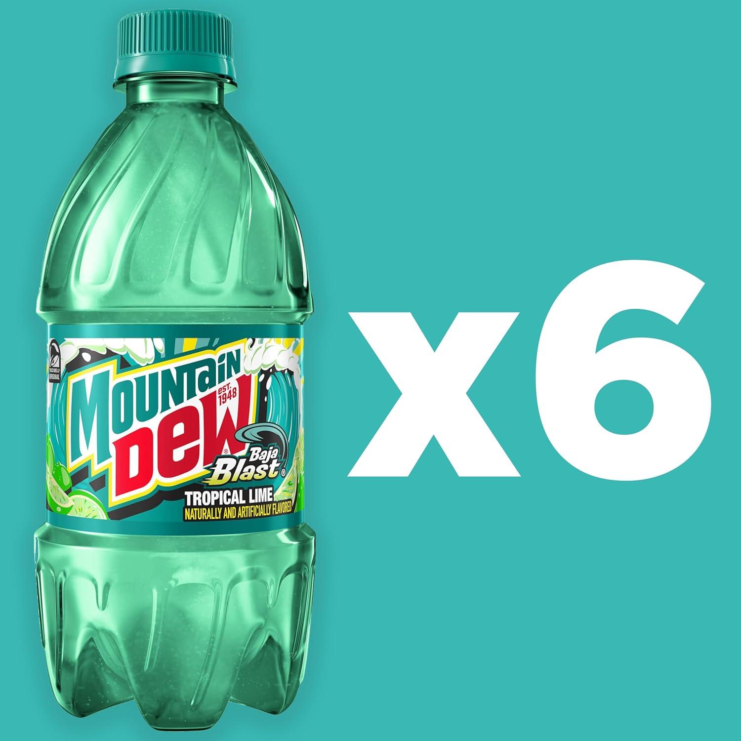 image:imageMountain Dew Baja Blast Soda 169oz Bottles 6 pack