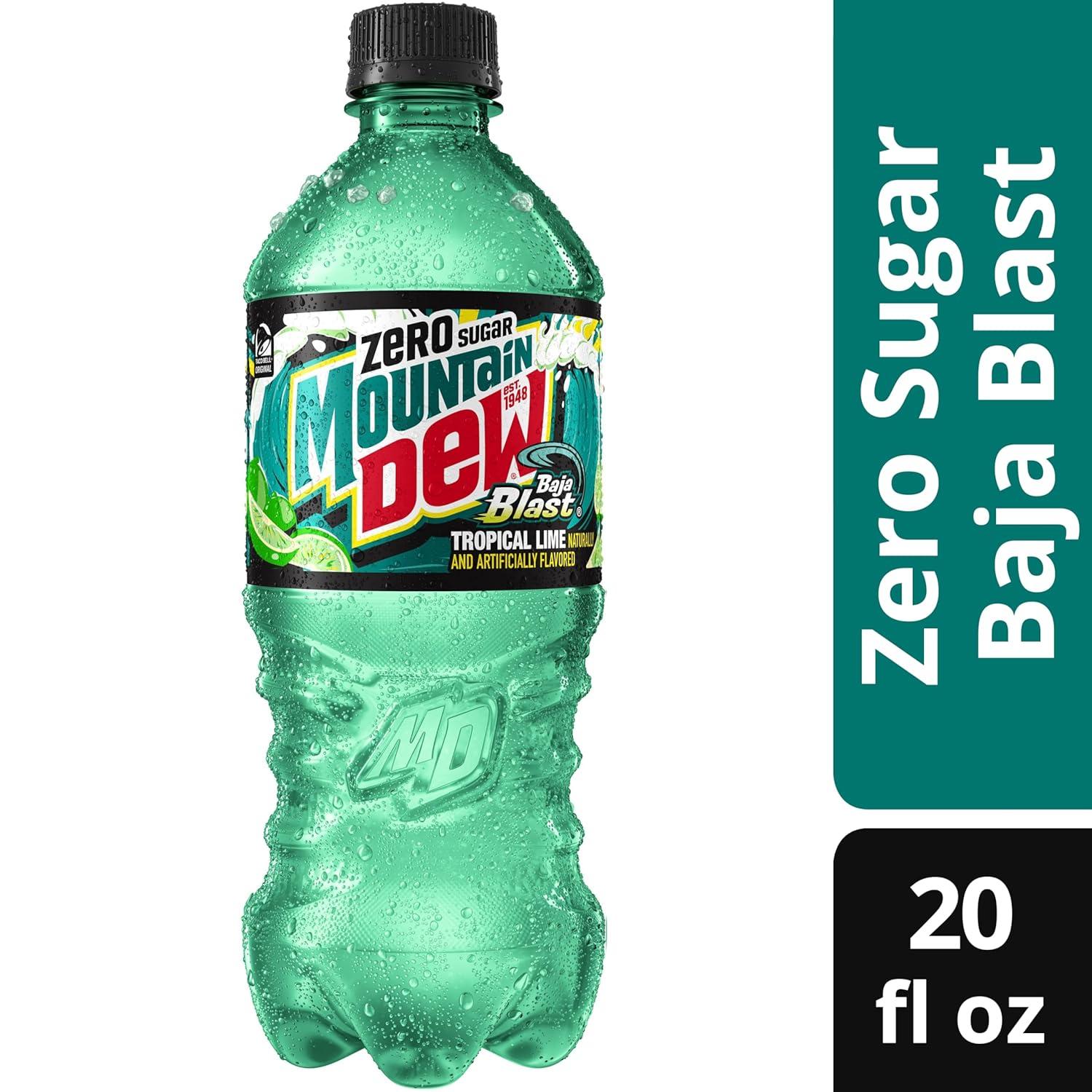 image:imageMountain Dew Baja Blast Zero Sugar 20oz