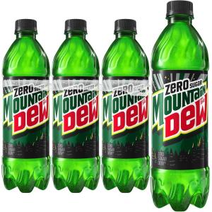 Mountain Dew Zero, 16.9 Fl Oz Bottles, 6 Pack