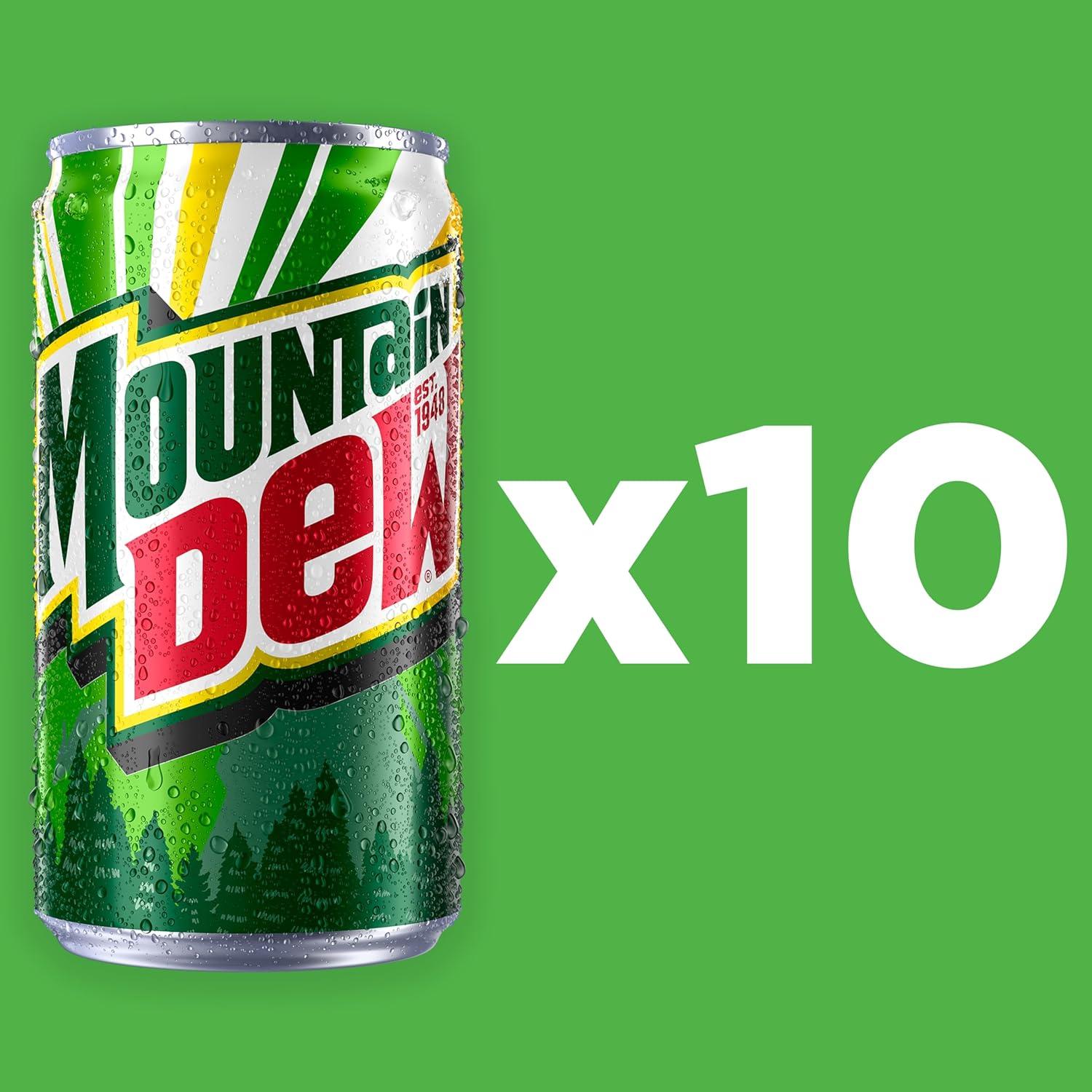 image:imageMountain Dew Soda Pop Dirty Mountain Dew Cream Soda Dew 12 fl oz Cans 12 PackMountain Dew Mini Can